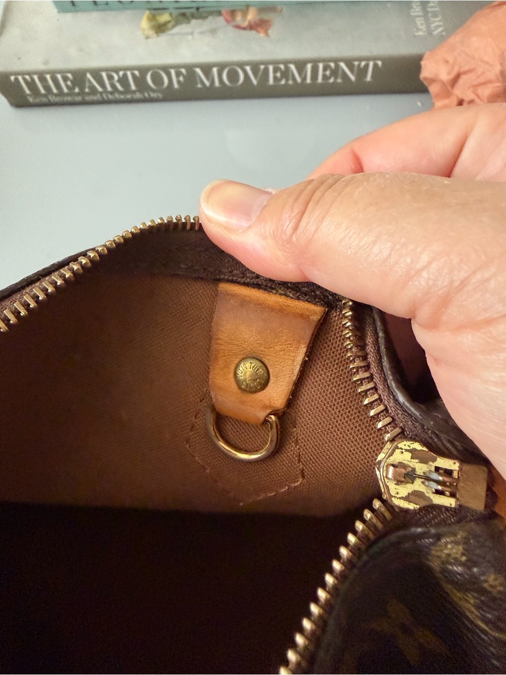 Louis Vuitton Monogram Top Handle Satchel - Brown/Tan - Picture 13 of 16